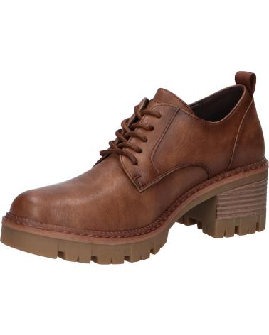 SCARPA OXFORD REFRESH 172912 CAMMELLO CON SUOLA CARRARMATO CAMEL