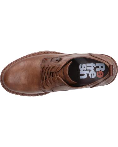 SCARPA OXFORD REFRESH 172912 CAMMELLO CON SUOLA CARRARMATO CAMEL