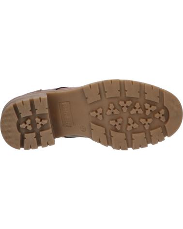SCARPA OXFORD REFRESH 172912 CAMMELLO CON SUOLA CARRARMATO CAMEL