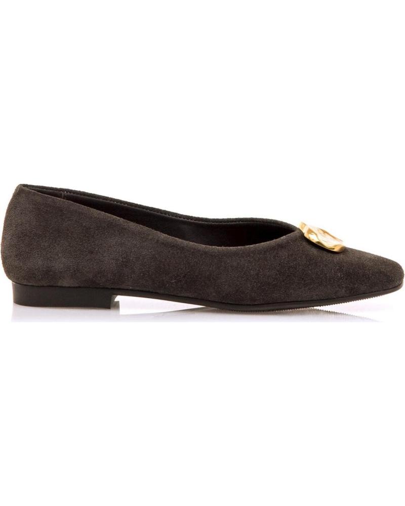 MTNG BALLERINA 56534 MIT GOLDENEM METALL-ORNAMENT GRAU GRIS