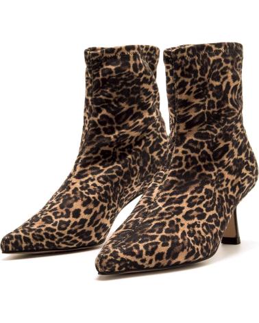 MTNG 59671 STIEFELETTEN LEOPARDENMUSTER MARRóN