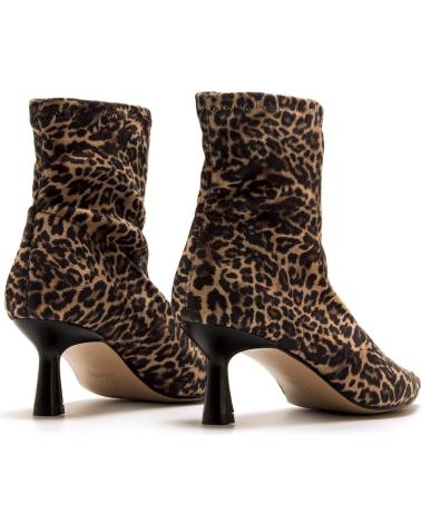 MTNG 59671 STIEFELETTEN LEOPARDENMUSTER MARRóN