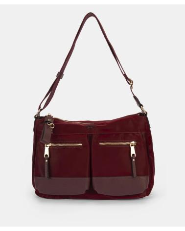 BORSA A TRACOLLA PEPE MOLL 252170 BORDEAUX ROJO