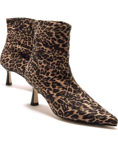 MTNG 59671 STIEFELETTEN LEOPARDENMUSTER MARRóN
