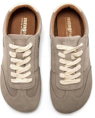 MTNG 60958 FREIZEIT-SNEAKER GRAU AUS WILDLEDER GRIS