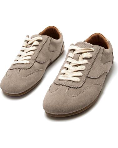 MTNG 60958 FREIZEIT-SNEAKER GRAU AUS WILDLEDER GRIS
