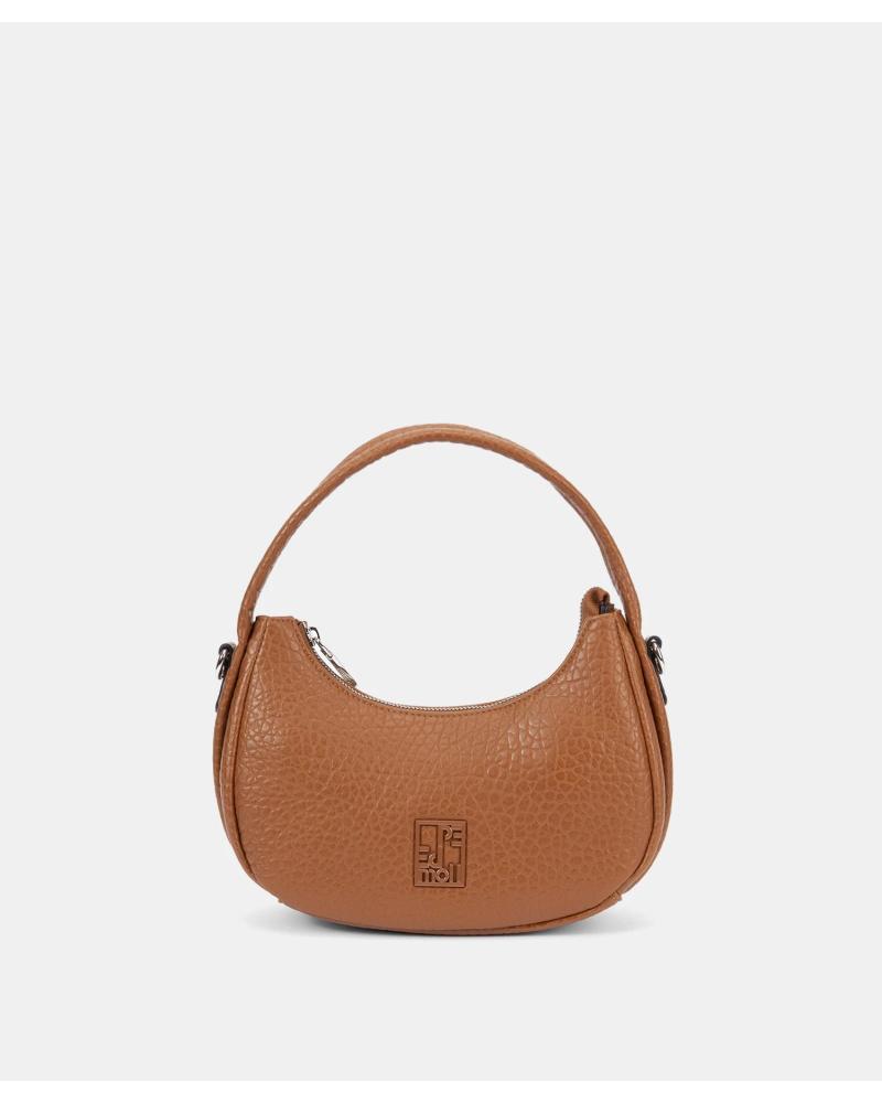 BOLSA DE MÃO PEPE MOLL 252293 EM COURO MARROM MARRóN