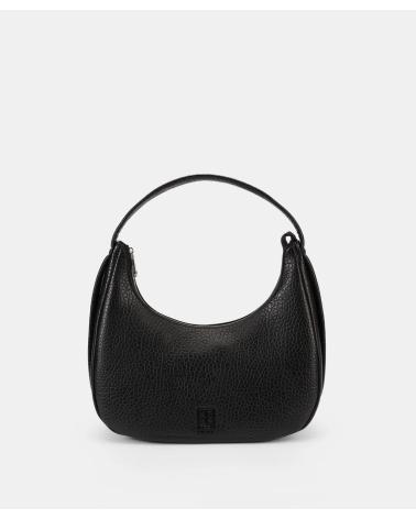 BOLSA DE MÃO PEPE MOLL 252292 EM COURO PRETO NEGRO