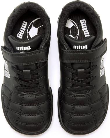 SNEAKERS MTNG BAREFOOT NINA 49323 NERO CON VELCRO NEGRO