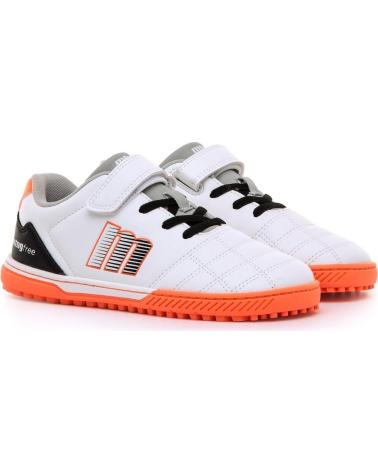 SAPATILHAS DE FUTSAL MTNG BAREFOOT NINA 49323 BRANCO LARANJA BLANCO