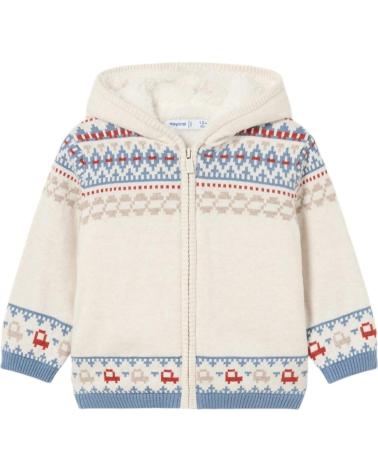 CÁRDIGAN TRICOT FORRADO BEIGE MAYORAL 2319 BEIGE