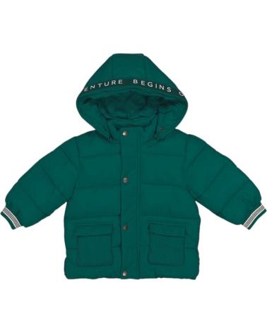 MAYORAL 2466 GIUBBOTTO IMBOTTITO VERDE CON CAPPUCCIO VERDE