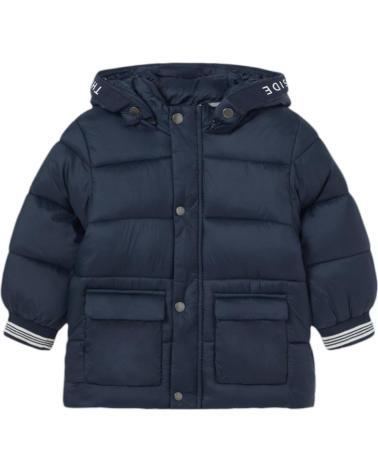MAYORAL 2466 GIUBBOTTO IMBOTTITO BLU CON CAPPUCCIO AZUL