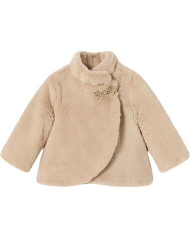 CAPPOTTO IN PELLICCIA MAYORAL 2477 BEIGE PER NEONATI BEIGE