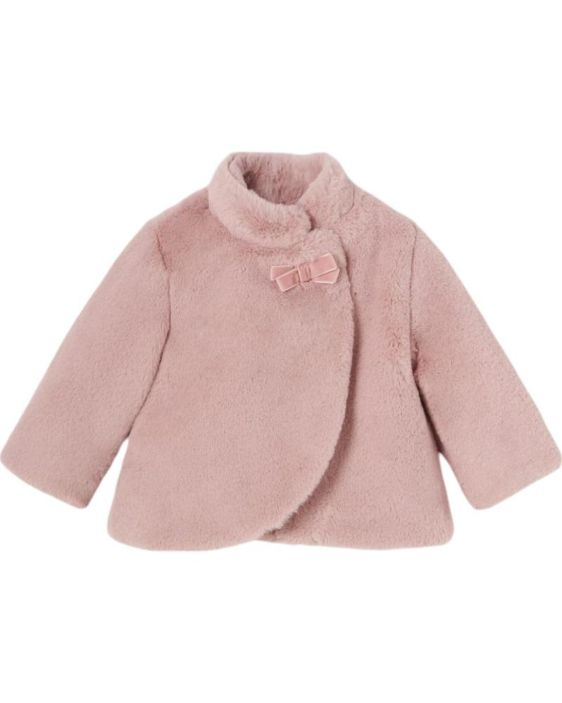 CAPPOTTO IN PELLICCIA MAYORAL BAMBINA ROSA 2477 ROSA
