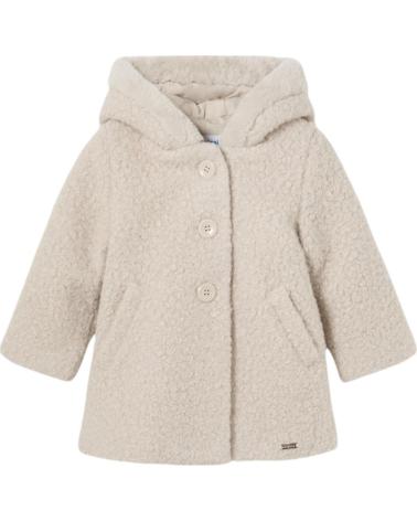 MAYORAL CAPPOTTO RICCIO BEBÈ BEIGE - MODELLO 2478 BEIGE