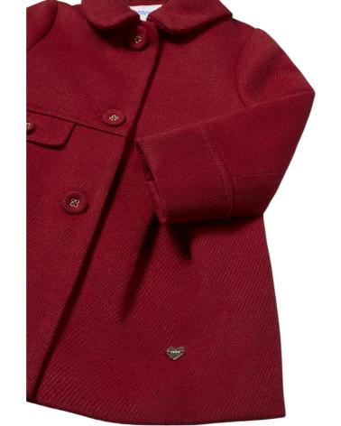 MAYORAL CAPPOTTO IN PANNO BEBÈ ROSSO - MODELLO 2479 ROJO