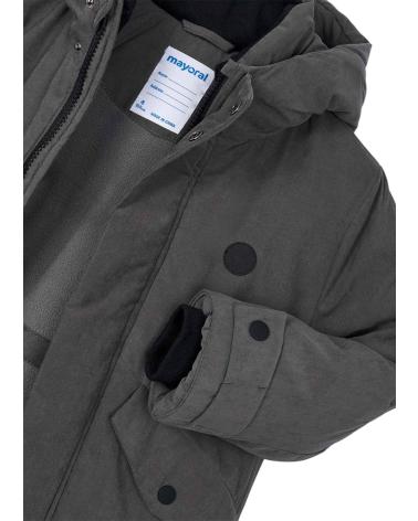 PARKA MAYORAL 4419 GRIGIO CON CAPPUCCIO PER BAMBINO GRIS