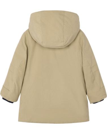 CAPPOTTO MAYORAL 4419 BEIGE CON CAPPUCCIO STACCABILE BEIGE