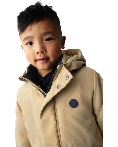 CAPPOTTO MAYORAL 4419 BEIGE CON CAPPUCCIO STACCABILE BEIGE