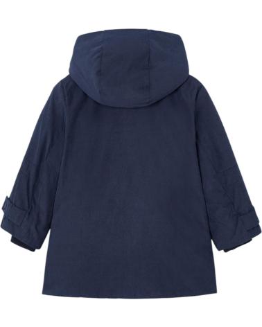 CAPPOTTO MAYORAL 4419 BLU MARINO CON CAPPUCCIO STACCABILE AZUL