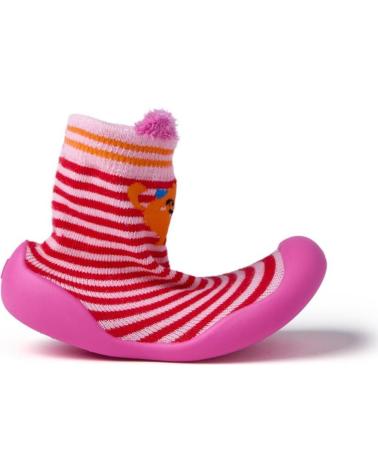 CALZINI ANTISCIVOLO GIOSEPPO 76571 RIGHE FUXIA FUXIA