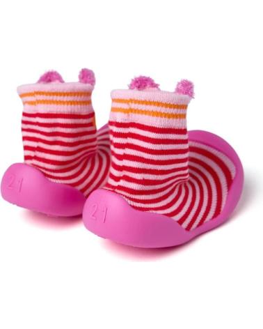 CALZINI ANTISCIVOLO GIOSEPPO 76571 RIGHE FUXIA FUXIA