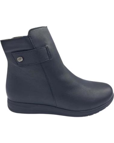 BOTIM CALZADOMANIA PLANO DE PELE COM VELCRO PRETO NEGRO