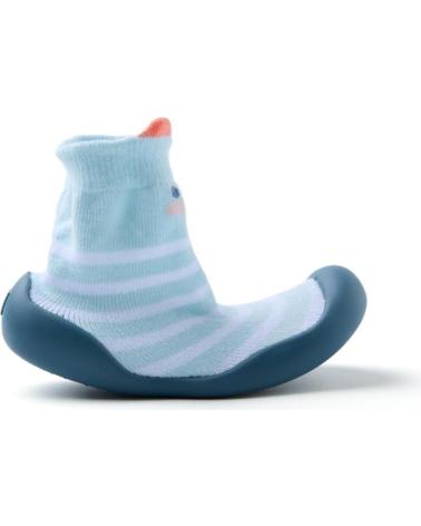 GIOSEPPO MEIAS-BOTINHAS ANTIDERRAPANTES LISTRADAS AZUIS 76573 AZUL