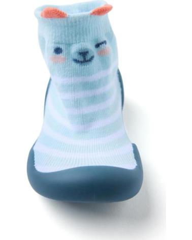 GIOSEPPO MEIAS-BOTINHAS ANTIDERRAPANTES LISTRADAS AZUIS 76573 AZUL