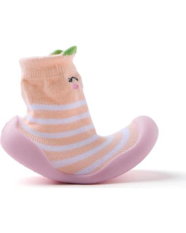GIOSEPPO MEIAS-BOTINHAS ANTIDERRAPANTES LISTRADAS ROSAS 76574 ROSA