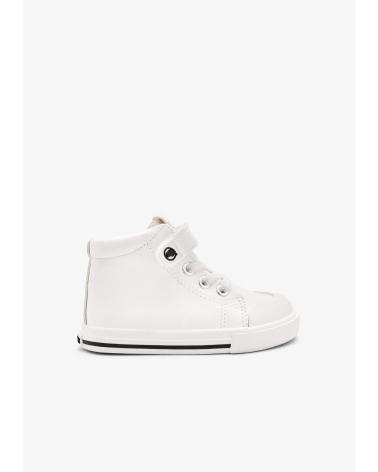 CONGUITOS 500014 OFFW SCARPE BAREFOOT TELA ALTE BIANCHE BLANCO