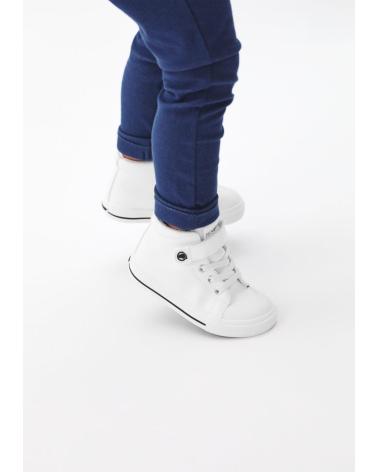 CONGUITOS 500014 OFFW SCARPE BAREFOOT TELA ALTE BIANCHE BLANCO