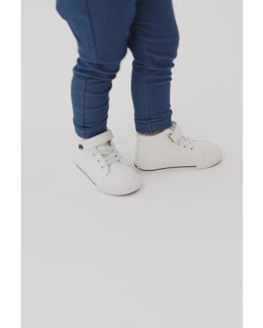 CONGUITOS 500014 OFFW SCARPE BAREFOOT TELA ALTE BIANCHE BLANCO