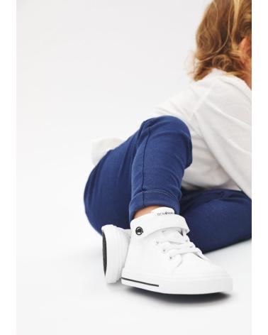 CONGUITOS 500014 OFFW SCARPE BAREFOOT TELA ALTE BIANCHE BLANCO