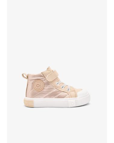 CONGUITOS ZAPATILLAS DE LONA NINA 127024 GOLD SNEAKERS BOTA GOLD 36660 ORO-PLATINO