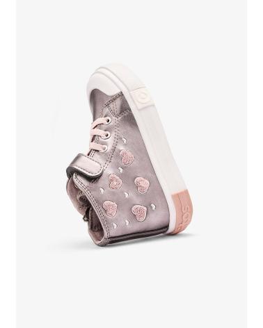 CONGUITOS 264024PEWTER STIVALI TELA CUORI PELTRO ESTANO