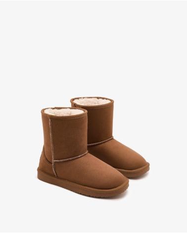 CONGUITOS BOTAS CASUAL NINA 140065 AUSTRALIANA WATER REPELLENT TAN