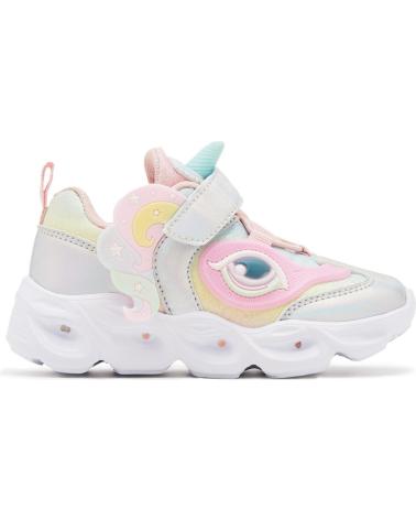 CONGUITOS SNEAKERS 248002 CON LUCI E DESIGN FANTASIA ROSA ROSA