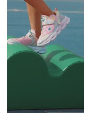 CONGUITOS SNEAKERS 248002 CON LUCI E DESIGN FANTASIA ROSA ROSA