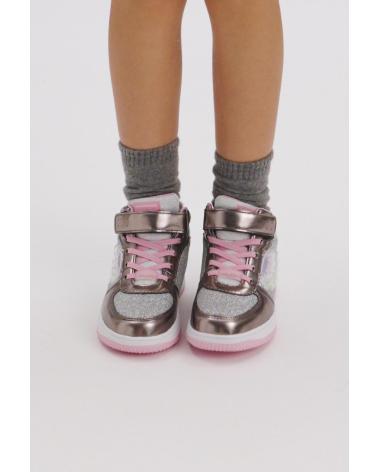 SNEAKERS ALTE CONGUITOS 224055 PELTRO CON LUCI ESTANO
