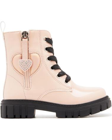 STIVALI MILITARI CONGUITOS 244008 ROSA CON CUORI FUCSIA FUXIA