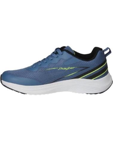 TÊNIS CASUAIS JHAYBER ZA450952 300 AZUL AMARELO VARIOS COLORES