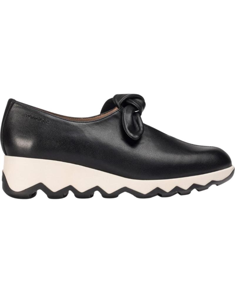 WONDERS MOCASSINO C-7611 ROSSO IN PELLE CON SUOLA CARRARMATO ROJO