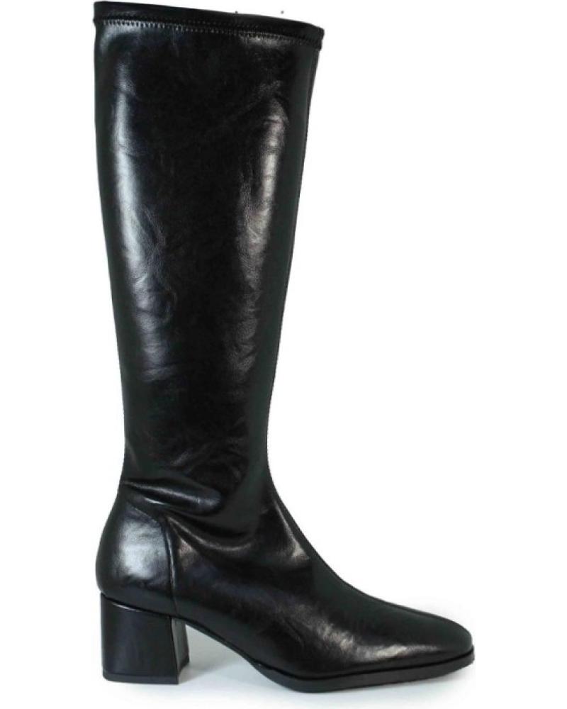 MISS ELASTIC BOTAS ALTAS DE SALTO ELÁSTICAS 78331 PRETAS NEGRO