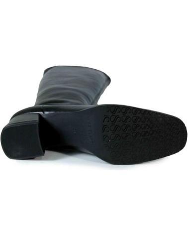 MISS ELASTIC BOTAS ALTAS DE SALTO ELÁSTICAS 78331 PRETAS NEGRO