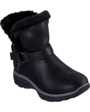 SKECHERS SLIP-INS RELAXED FIT STIEFEL SCHWARZ NEGRO