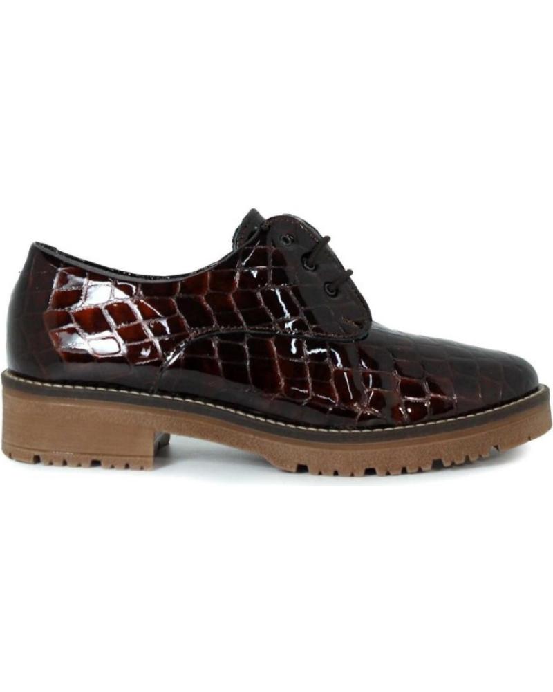 BLUCHER PITILLOS 10771 ATACADORES CASTANHO EFEITO CROCODILO MARRóN