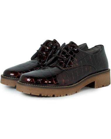BLUCHER PITILLOS 10771 ATACADORES CASTANHO EFEITO CROCODILO MARRóN