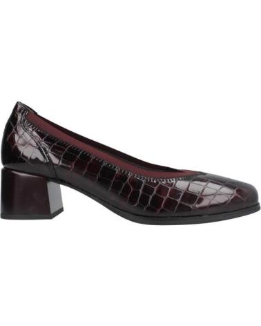 SAPATOS PITILLOS 10820 DE SALTO QUADRADO MARROM EFEITO CROCODILO MARRóN